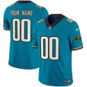 Jacksonville Jaguars Custom Teal 2024 F.U.S.E. Prowler Throwback Vapor Limited Stitched Jersey