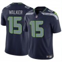 Seattle Seahawks #15 P.J. Walker Navy 2024 F.U.S.E Vapor Limited Stitched Jersey