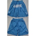 Detroit Lions Blue Shorts