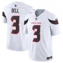 Houston Texans #3 Tank Dell White 2024 Vapor F.U.S.E. Limited Stitched Jersey