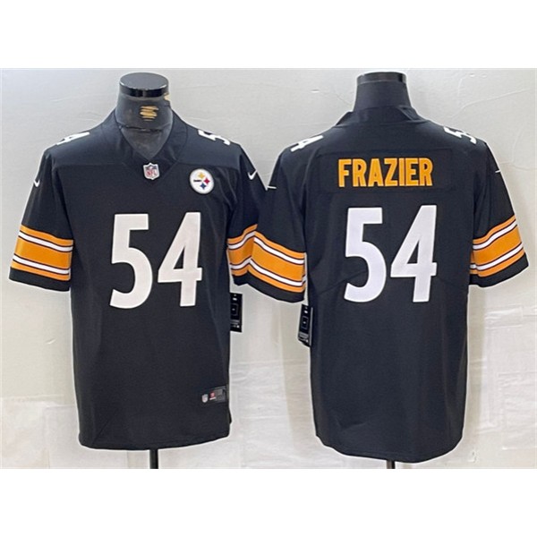 Pittsburgh Steelers #54 Zach Frazier Black Vapor Untouchable Limited Stitched Jersey