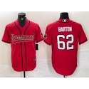 Tampa Bay Buccaneers #62 Graham Barton Red Cool Base Stitched Jersey