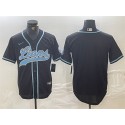 Detroit Lions Blank Black Cool Base Stitched Jersey