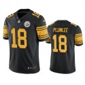 Pittsburgh Steelers #18 John Rhys Plumlee Black Color Rush Untouchable Limited Stitched Jersey