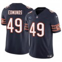 Chicago Bears #49 Tremaine Edmunds Navy 2024 F.U.S.E. With 2-Star C Patch Vapor Untouchable Limited Stitched Jersey