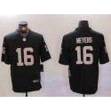 Las Vegas Raiders #16 Jakobi Meyers Black Vapor Untouchable Limited Stitched Jersey