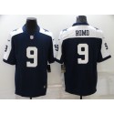 Dallas Cowboys #9 Tony Romo Navy White Stitched Jersey