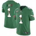 Philadelphia Eagles #1 Jalen Hurts Green Mexico Vapor Untouchable Limited Stitched Jersey