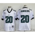 Philadelphia Eagles #20 Brian Dawkins White Stitched Jersey