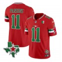 Dallas Cowboys #11 Micah Parsons Red 2024 F.U.S.E. Mexico Vapor Untouchable Limited Stitched Jersey