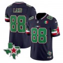Dallas Cowboys #88 CeeDee Lamb Navy 2024 F.U.S.E. Mexico Vapor Untouchable Limited Stitched Jersey