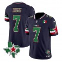 Dallas Cowboys #7 Trevon Diggs Navy 2024 F.U.S.E. Mexico Vapor Untouchable Limited Stitched Jersey