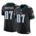 Philadelphia Eagles #87 Jahan Dotson Black F.U.S.E Vapor Untouchable Limited Stitched Jersey