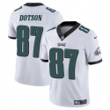 Philadelphia Eagles #87 Jahan Dotson White Vapor Untouchable Limited Stitched Jersey
