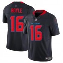 Houston Texans #16 Tim Boyle Navy 2024 2nd Alternate F.U.S.E Vapor Stitched Jersey