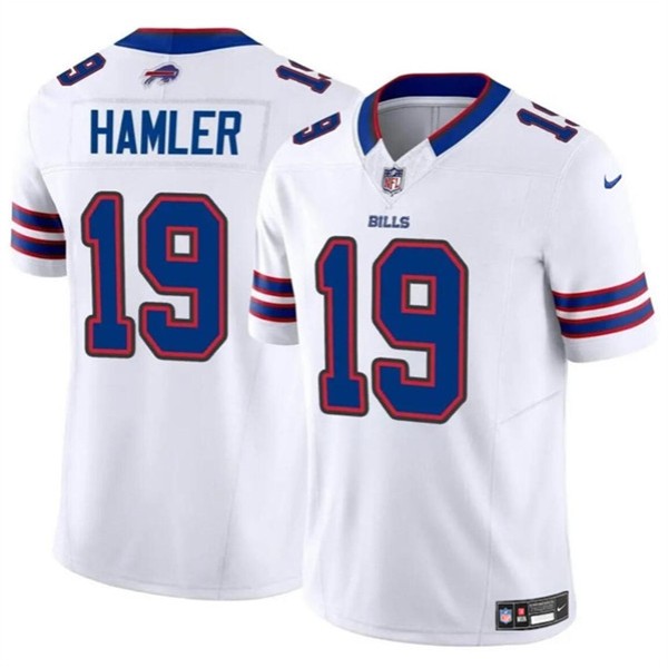 Buffalo Bills #19 KJ Hamler White 2024 F.U.S.E. Vapor Untouchable Limited Stitched Jersey