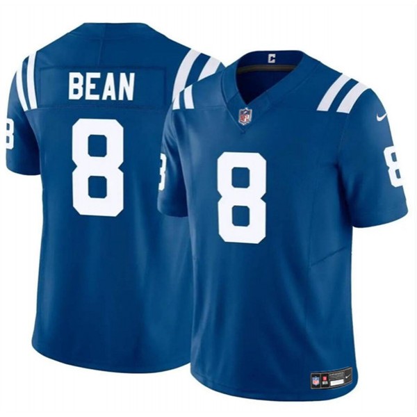 Indianapolis Colts #8 Jason Bean Blue 2024 F.U.S.E. Vapor Limited Stitched Jersey