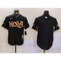 New Orleans Saints Blank Black Cool Base Stitched Jersey