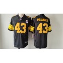 Pittsburgh Steelers #43 Troy Polamalu Black 2023 F.U.S.E. Color Rush Vapor Untouchable Color Rish Stitched Jersey