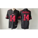 San Francisco 49ers #14 Ricky Pearsall Black 2024 Draft F.U.S.E. Vapor Untouchable Limited Stitched Jersey