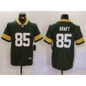 Green Bay Packers #85 Tucker Kraft Green Vapor Untouchable Stitched Jersey