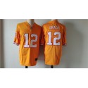 Tampa Bay Buccaneers #12 Tom Brady Orange 2024 F.U.S.E. Throwback Limited Stitched Jersey