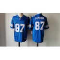 Detroit Lions #87 Sam LaPorta Blue 2024 F.U.S.E. Vapor Limited Stitched Jersey