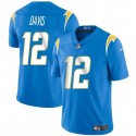 Los Angeles Chargers #12 Derius Davis Blue 2024 Vapor Limited Stitched Jersey