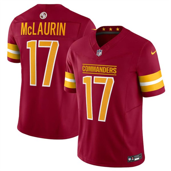 Washington Commanders #17 Terry McLaurin Burgundy 2024 F.U.S.E. Vapor Limited Stitched Jersey