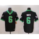 Philadelphia Eagles #6 DeVonta Smith Black F.U.S.E. Vapor Untouchable Stitched Jersey