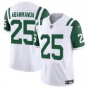 New York Jets #25 Israel Abanikanda White Classic Alternate Vapor F.U.S.E. Limited Stitched Jersey