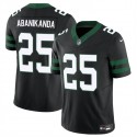 New York Jets #25 Israel Abanikanda Black 2023 F.U.S.E Vapor Untouchable Limited Stitched Jersey
