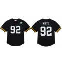 Green Bay Packers #92 Reggie White Black 1994 Stitched Jersey