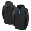 Carolina Panthers Black Performance Pullover Hoodie