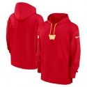 Washington Commanders Red Performance Pullover Hoodie