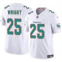 Miami Dolphins #25 Jaylen Wright White 2024 F.U.S.E Vapor Limited Stitched Jersey