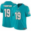 Miami Dolphins #19 Skylar Thompson Aqua 2024 F.U.S.E Vapor Limited Stitched Jersey