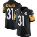 Pittsburgh Steelers #31 Daijun Edwards Black Vapor Untouchable Limited Stitched Jersey