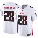 Atlanta Falcons #28 Carlos Washington Jr White 2024 F.U.S.E Vapor Untouchable Limited Stitched Jersey