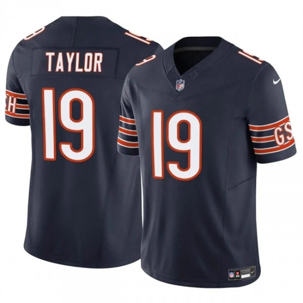 Chicago Bears #19 Tory Taylor Navy 2023 F.U.S.E. Vapor Stitched Jersey