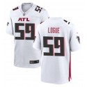 Atlanta Falcons #59 Zion Logue White Limited Stitched Game Jersey