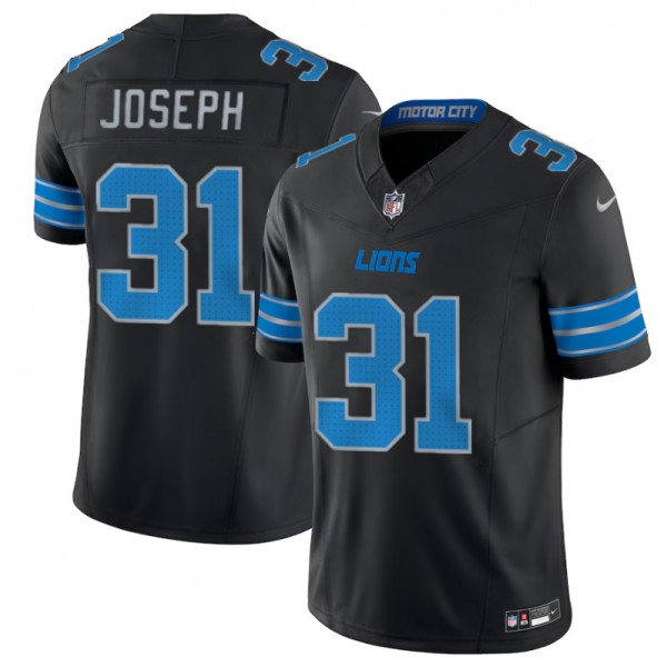 Detroit Lions #31 Kerby Joseph Black 2024 F.U.S.E. 2nd Alternate Vapor Limited Stitched Jersey
