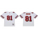 San Francisco 49ers #81 Terrell Owens White 1996 Stitched Jersey