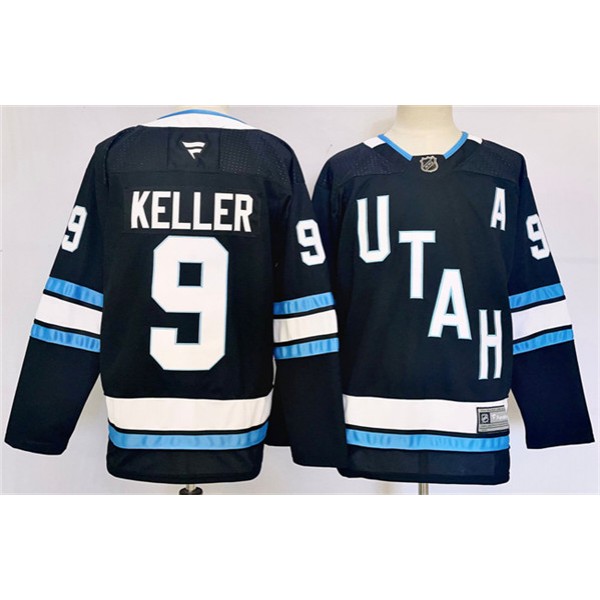 Utah Club #9 Clayton Keller Navy Stitched Jersey