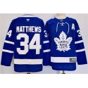 Toronto Maple Leafs #34 Auston Matthews Blue 2024-25 Stitched Jersey