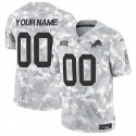 Detroit Lions Custom 2024 F.U.S.E Arctic Camo Salute To Service Limited Stitched Jersey