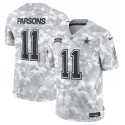 Dallas Cowboys #11 Micah Parsons Arctic Camo 2024 F.U.S.E. Salute To Service Limited Stitched Jersey