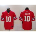Buffalo Bills #10 Khalil Shakir Red Vapor Untouchable Limited Stitched Jersey