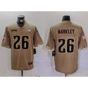 Philadelphia Eagles #26 Saquon Barkley Camo Salute To Service Limited Stitched Jersey