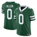 New York Jets #0 Braelon Allen Green 2023 F.U.S.E. Throwback Limited Stitched Jersey